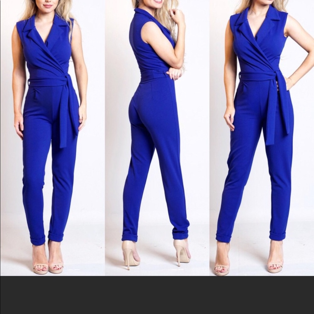 Blue Jumpsuit